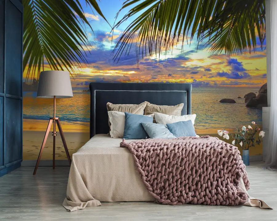 Fotobehang Water, wolk en lucht u56299