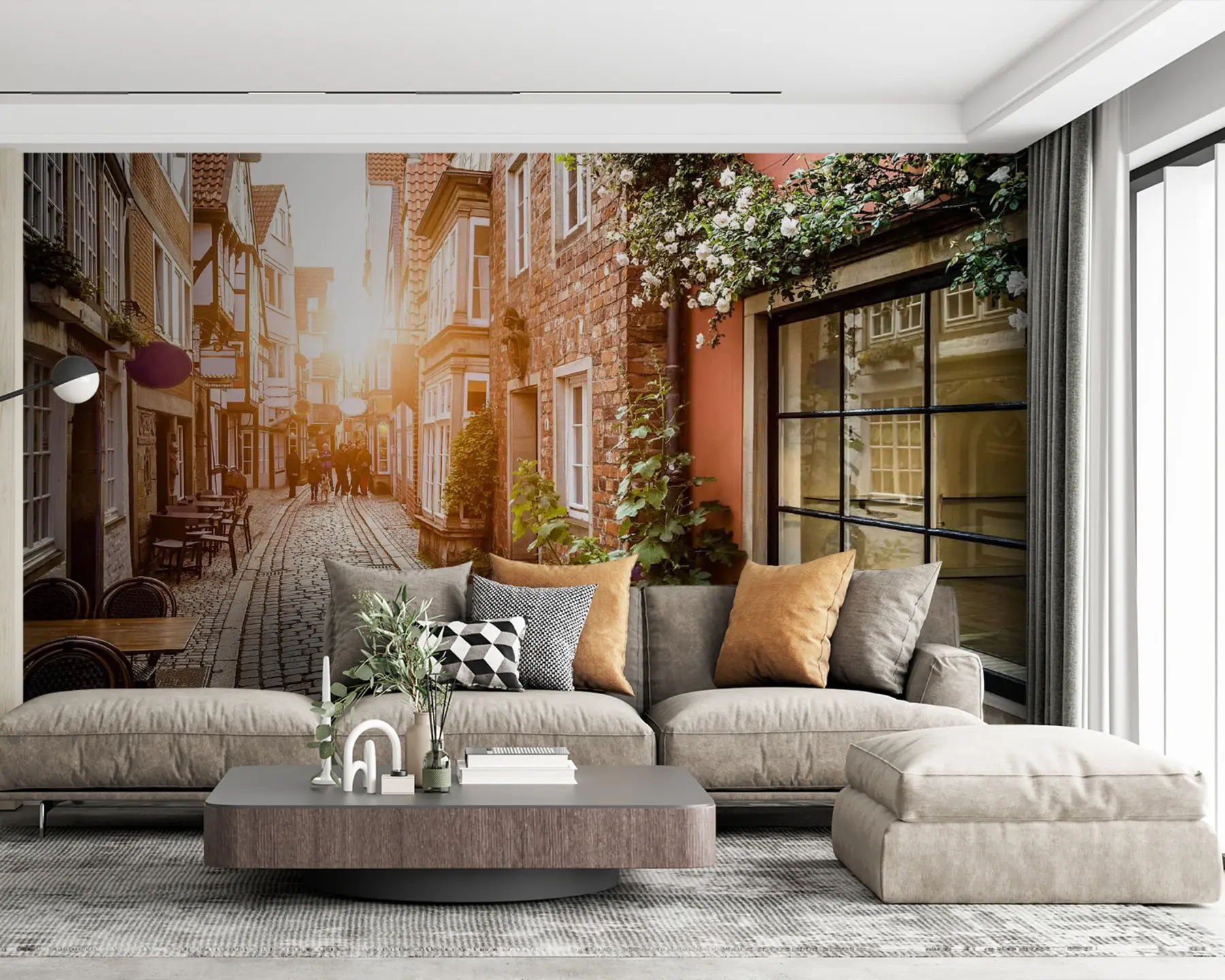 Fotobehang Plant, overdag e onroerend goed u56770