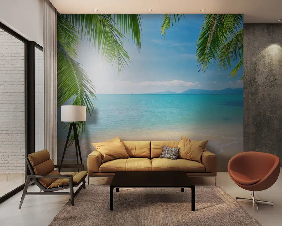 Fotobehang Wolk, water en lucht u56790