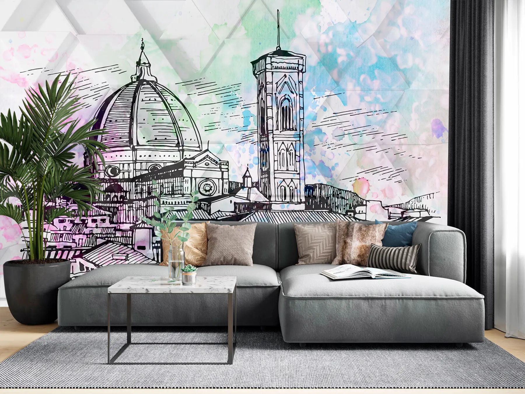 Fotobehang Italië Firenze u73448