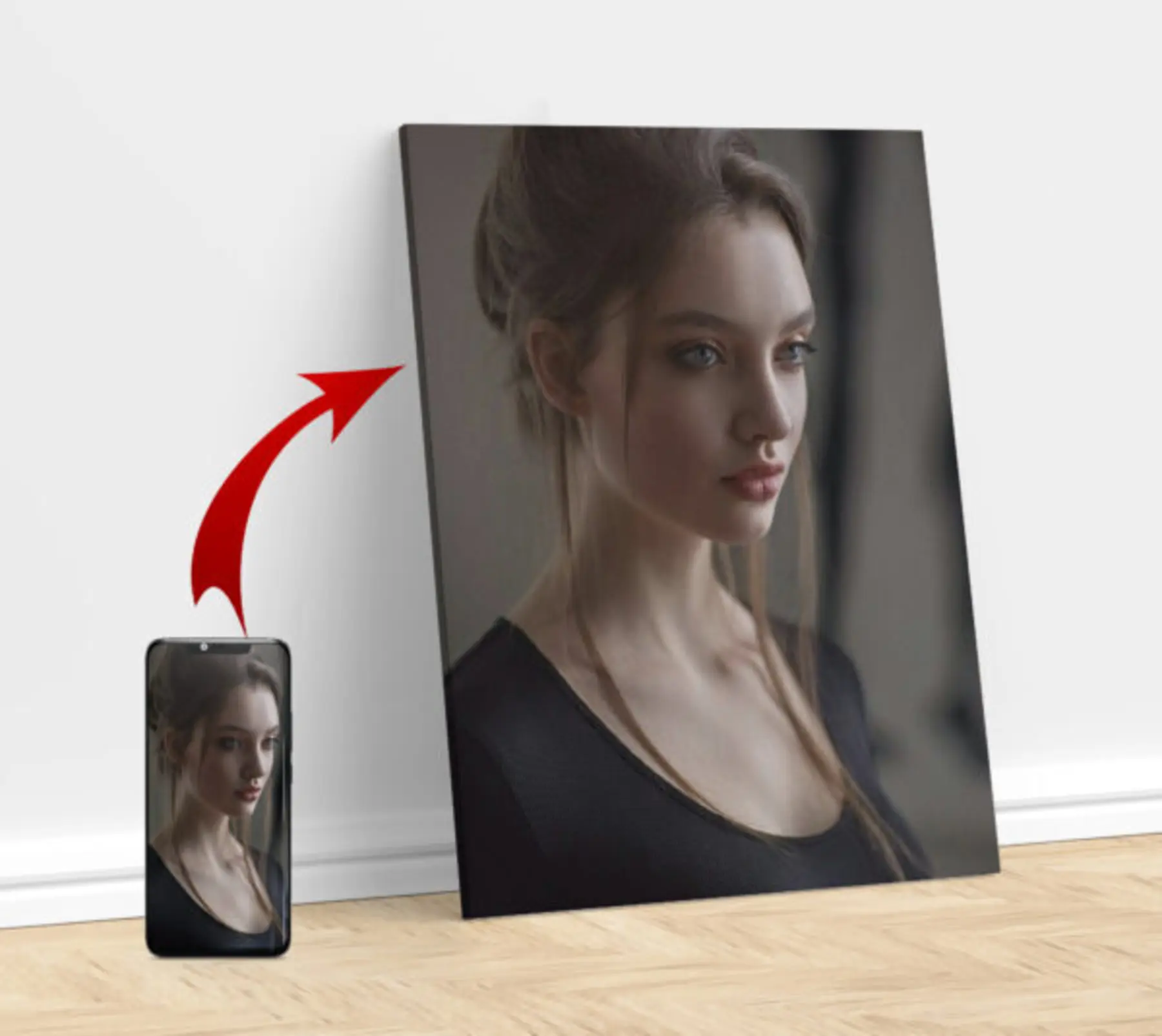  Schilderijen Wimper, kunst en flitsfotografie s15725
