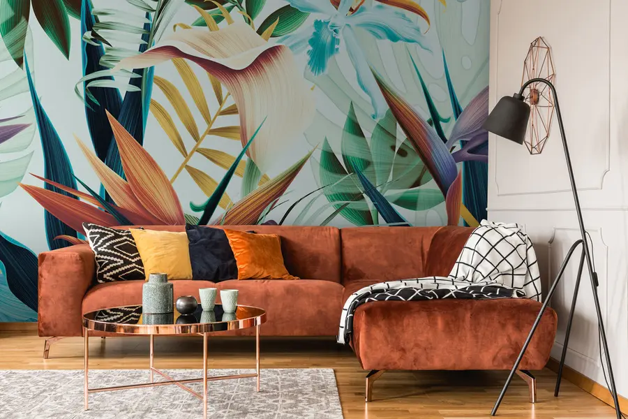 Fotobehang Kleurrijke tropen u73959