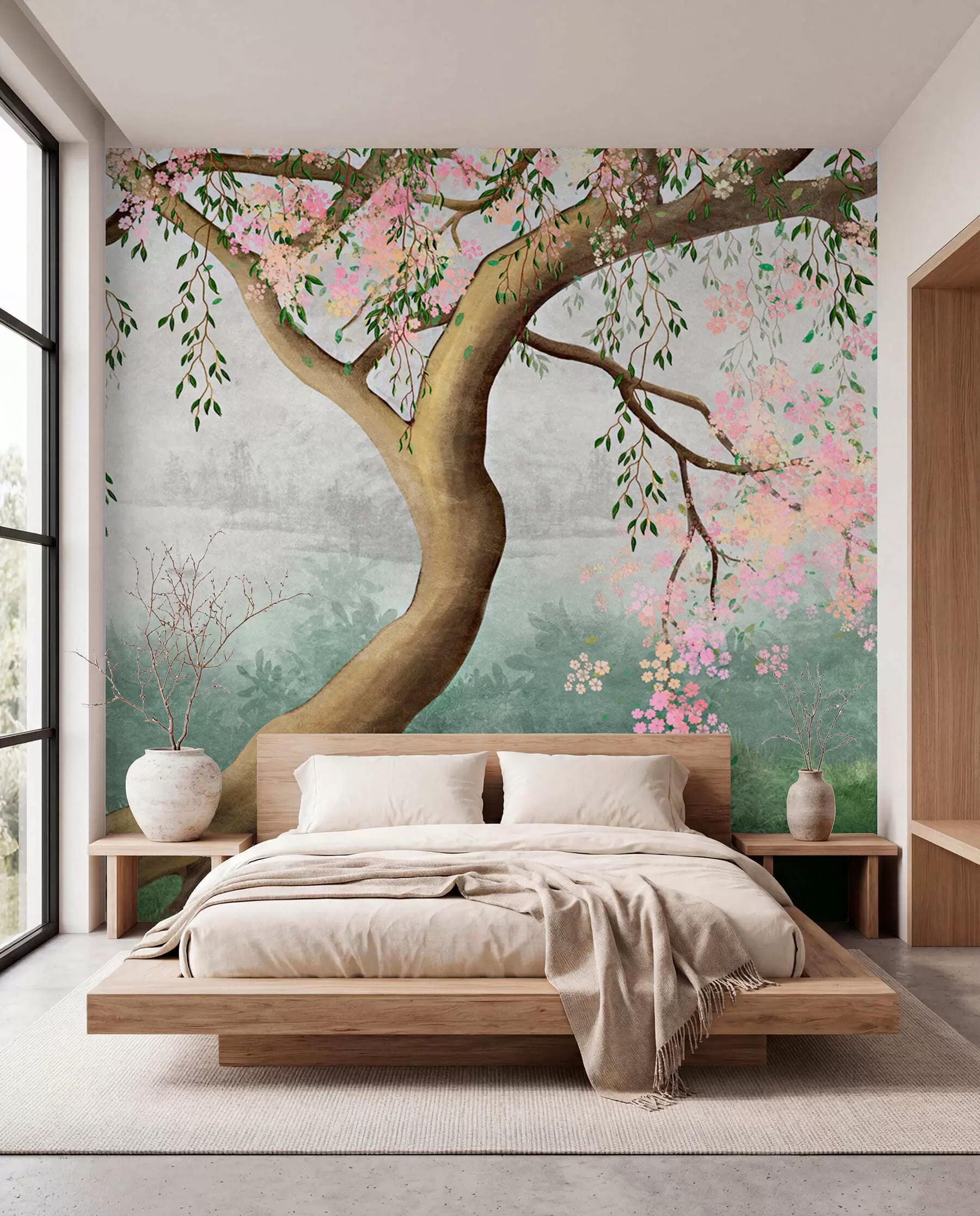 Papier peint photo Arbre en fleurs u93587