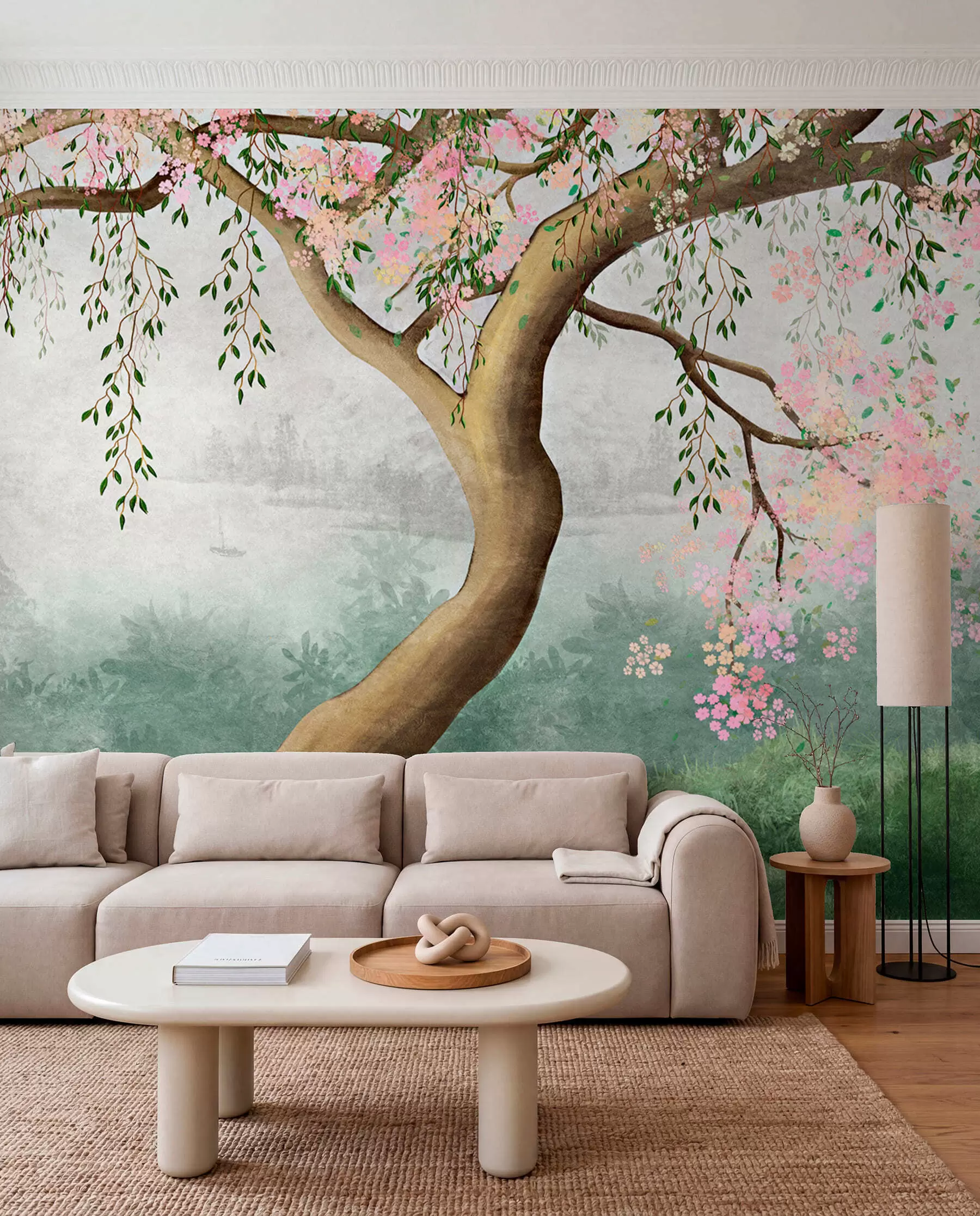 Papier peint photo Arbre en fleurs u93587