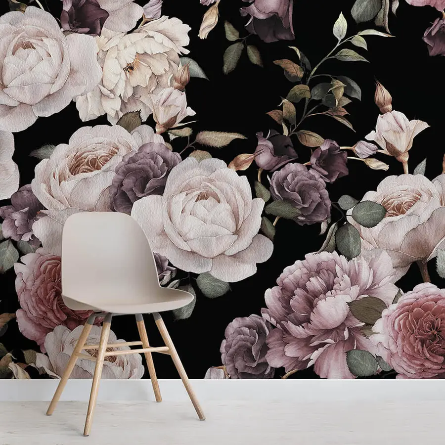 Papier peint photo Roses et charme u93612
