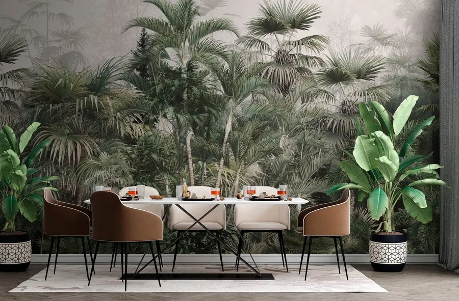 Fotobehang Een tropisch bos u73796