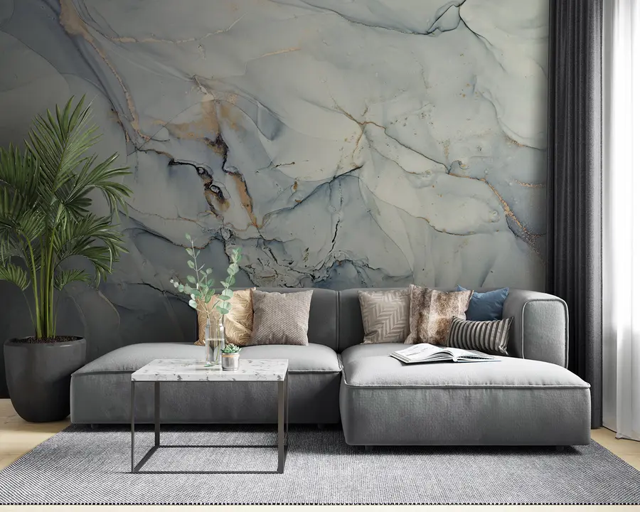 Papier peint photo La calotte glaciaire, la neige et la fonte u93432