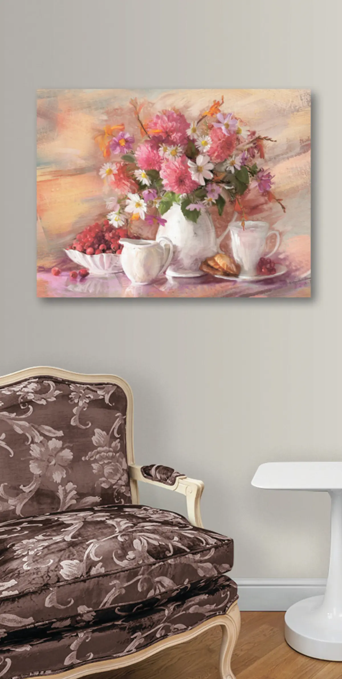  Schilderijen Bloemen, planten en drinkgerei s15070