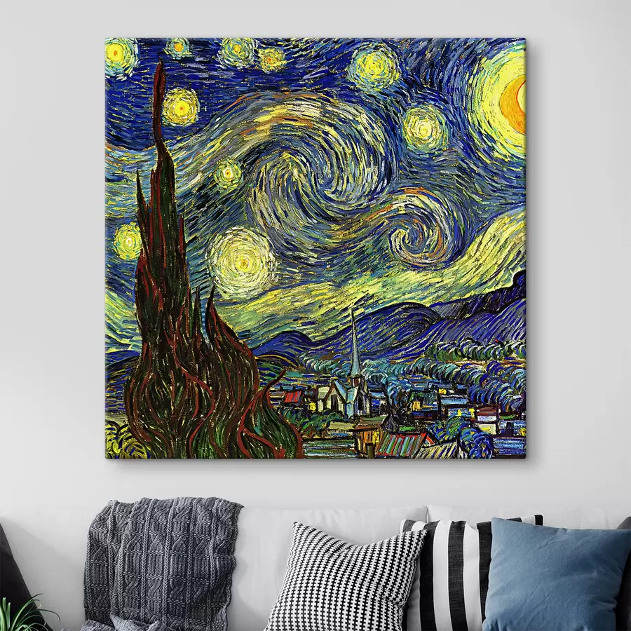  Peintures La nuit étoilée, Vincent van Gogh s15213