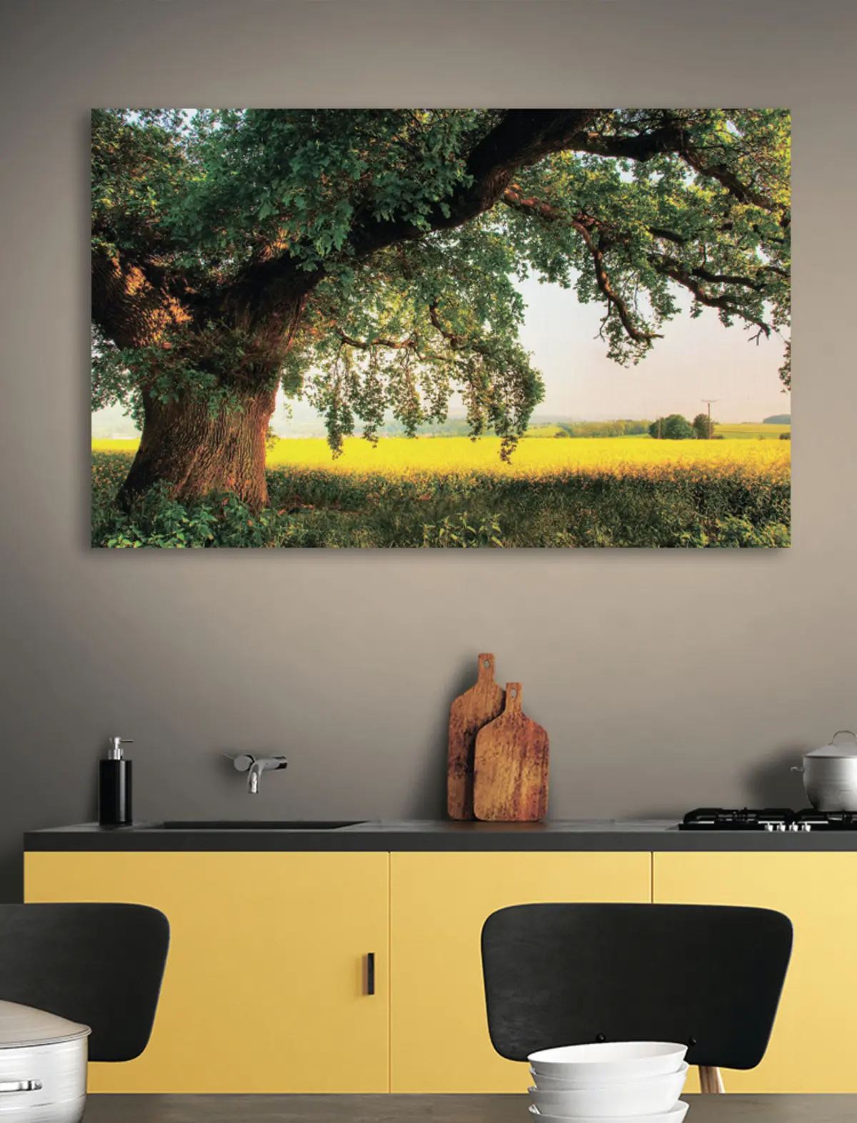  Schilderijen Plant, lucht en mensen in de natuur s15283