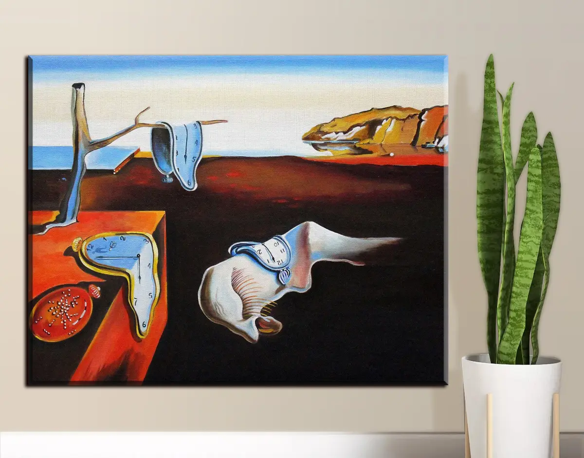  Peintures La persistance de la mémoire, Salvador Dalí s16070