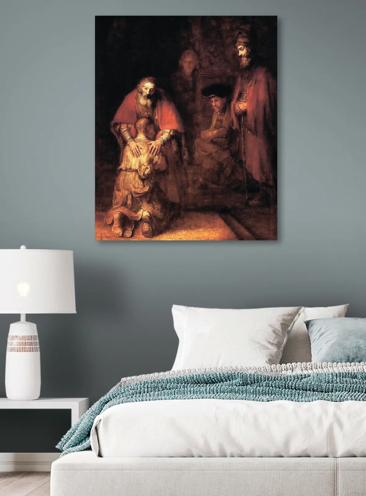  Peintures Le retour du fils prodigue, Rembrandt s16099