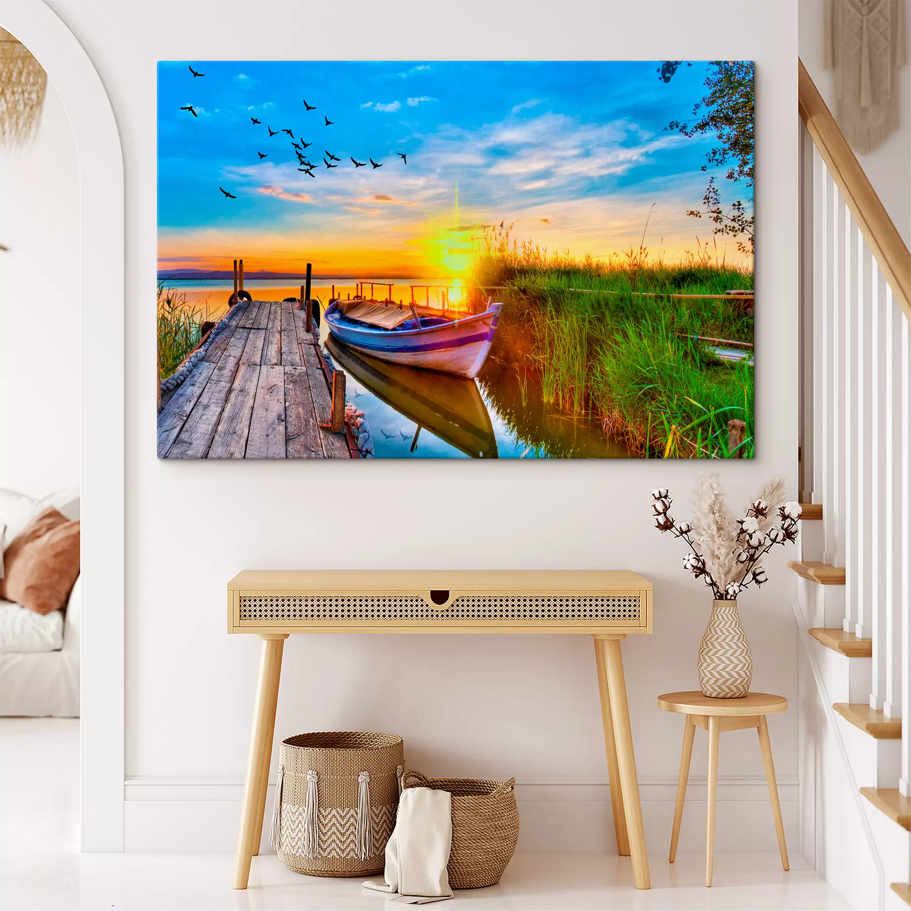 Fotobehang Wolk, water en lucht s17989