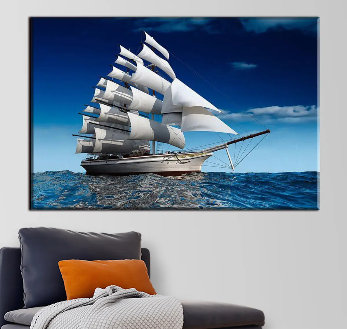  Schilderijen Water, boot en lucht s18347