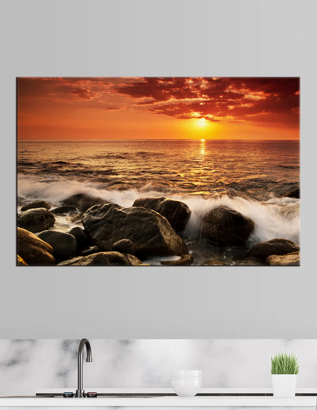  Schilderijen Water, lucht en wolken s19480