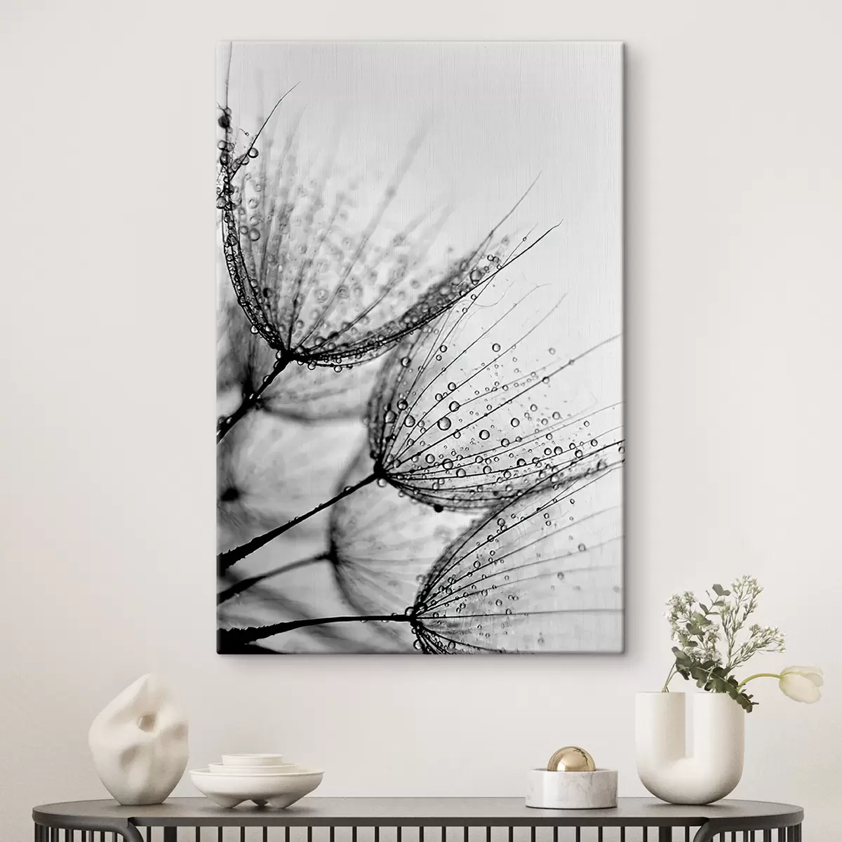  Schilderijen Plant, takje en lijn s20828