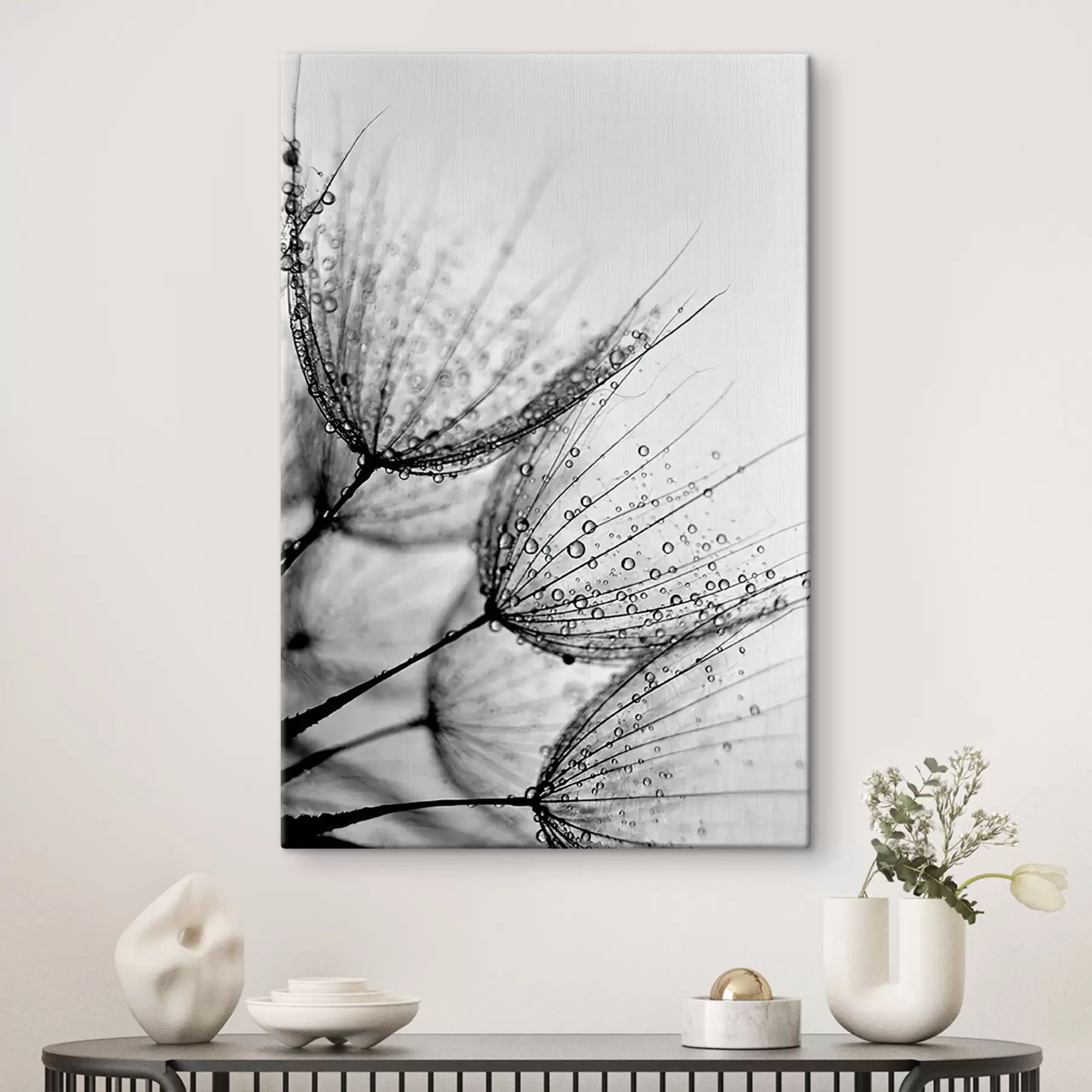  Schilderijen Plant, takje en lijn s20828