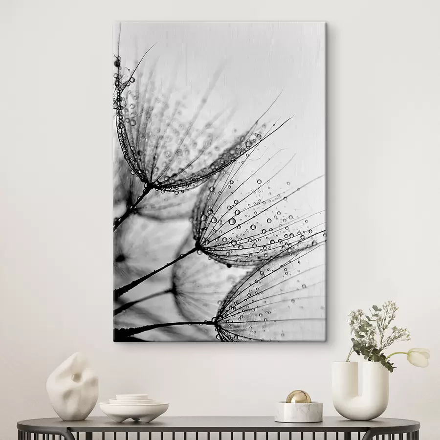  Schilderijen Plant, takje en lijn s20828