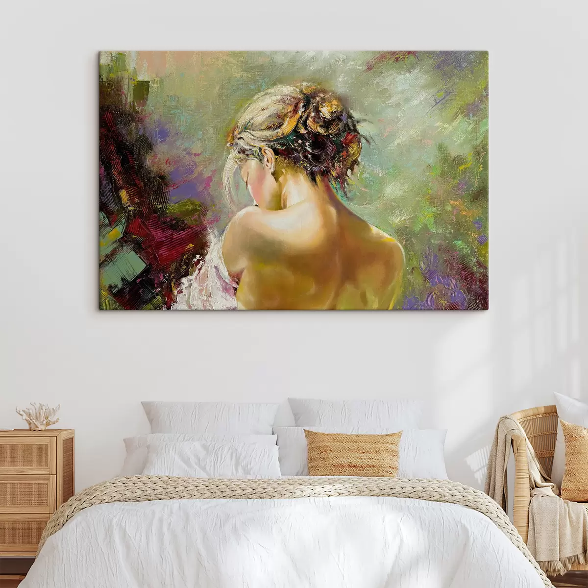  Peintures Tête, personnes dans la nature et peinture s27105