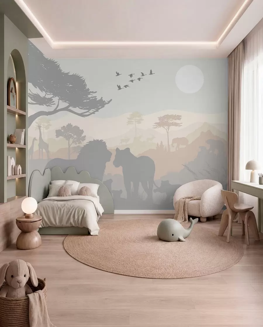 Fotobehang Safari u93761