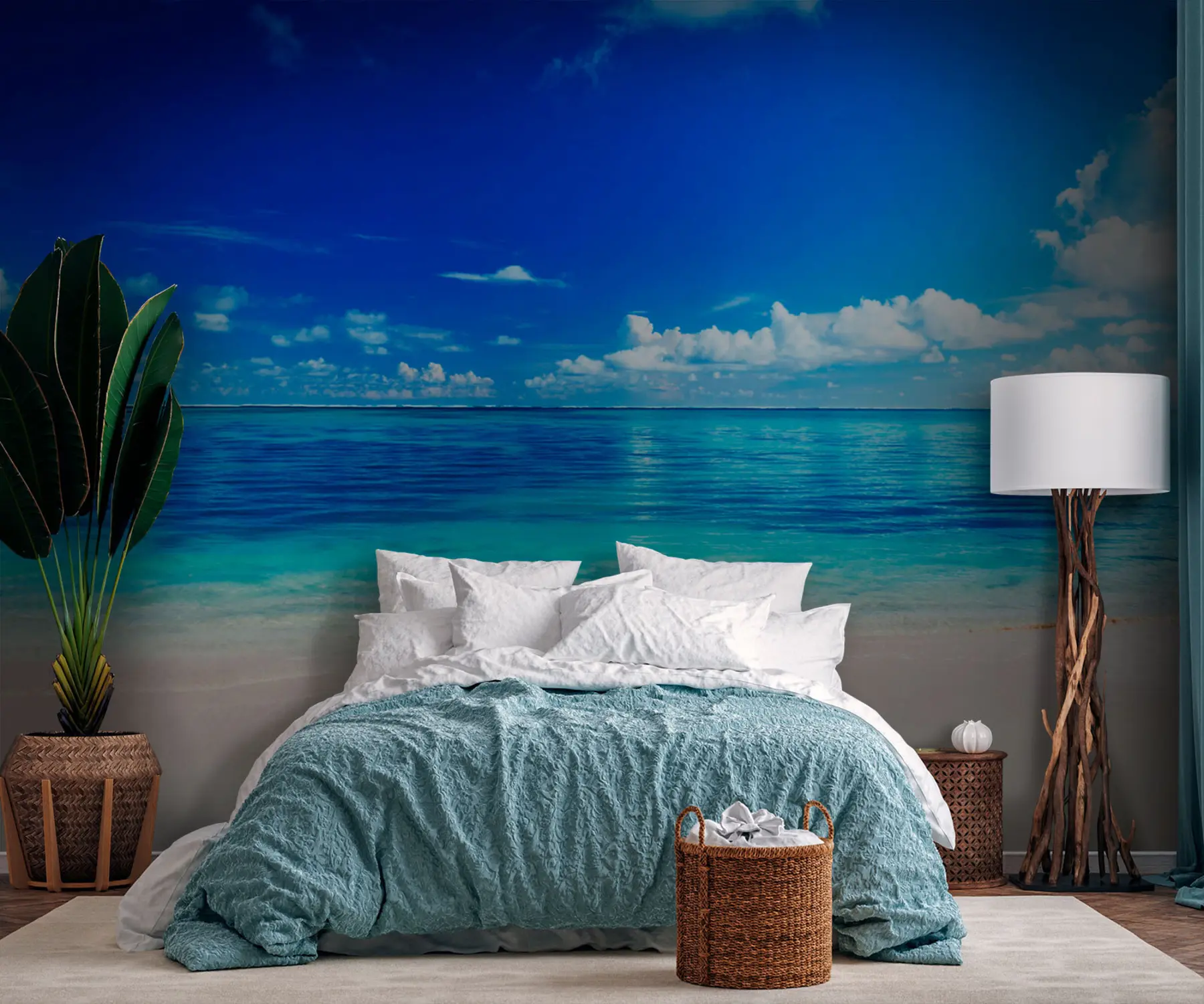 Fotobehang Zandstrand en zee u74335