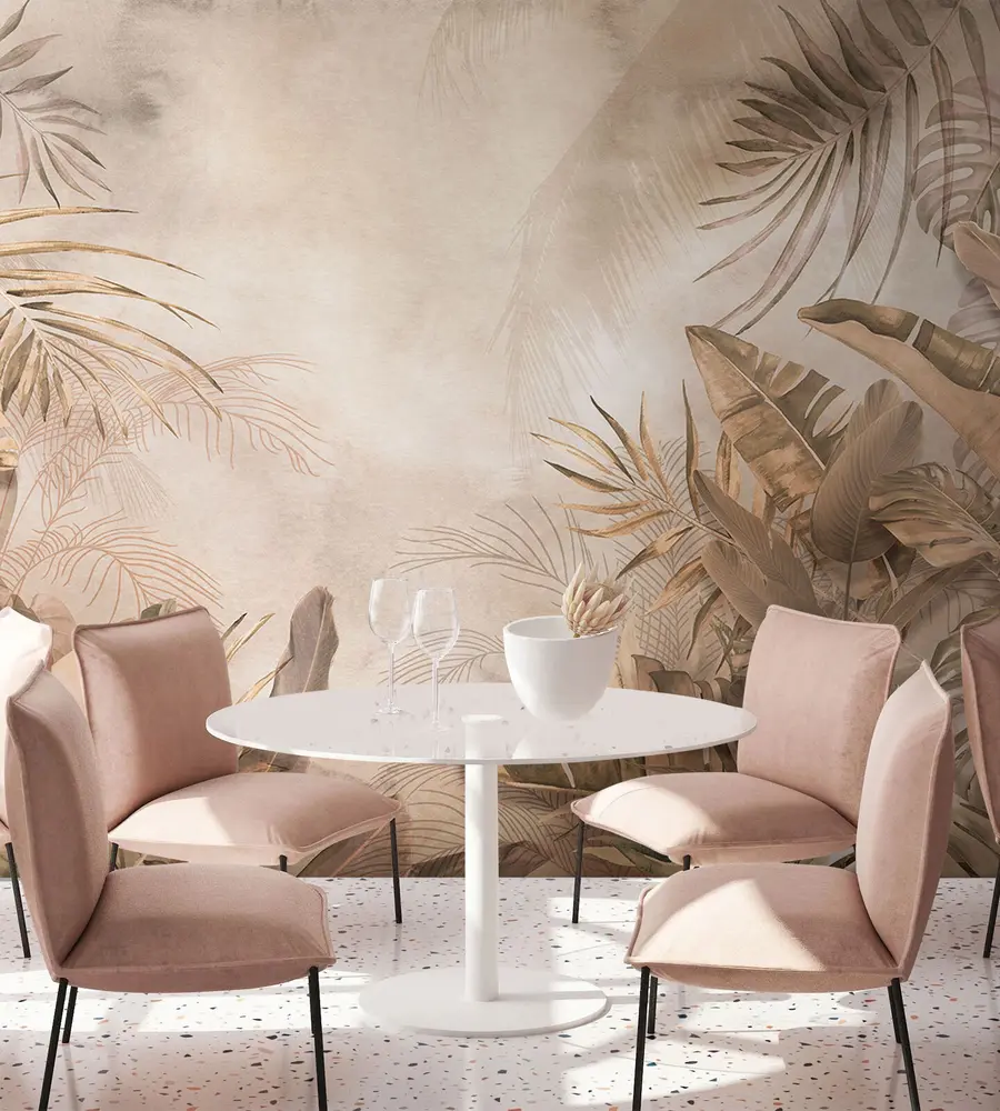 Fotobehang Tropische bladeren u93852