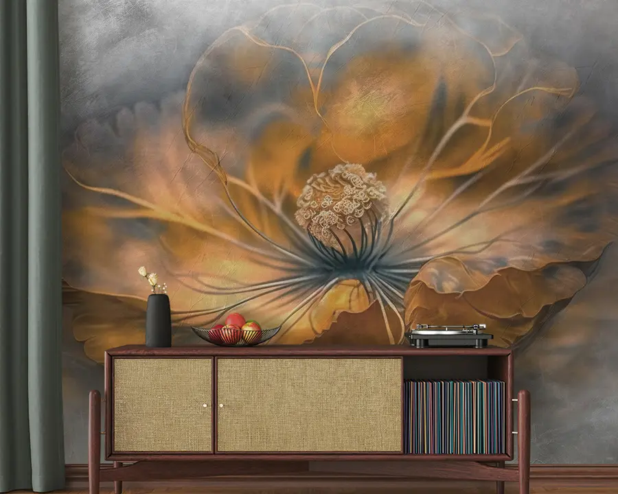 Fotobehang Grote bloem u93916