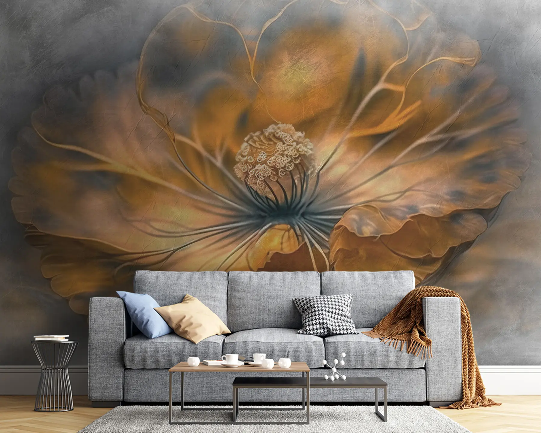 Fotobehang Grote bloem u93916