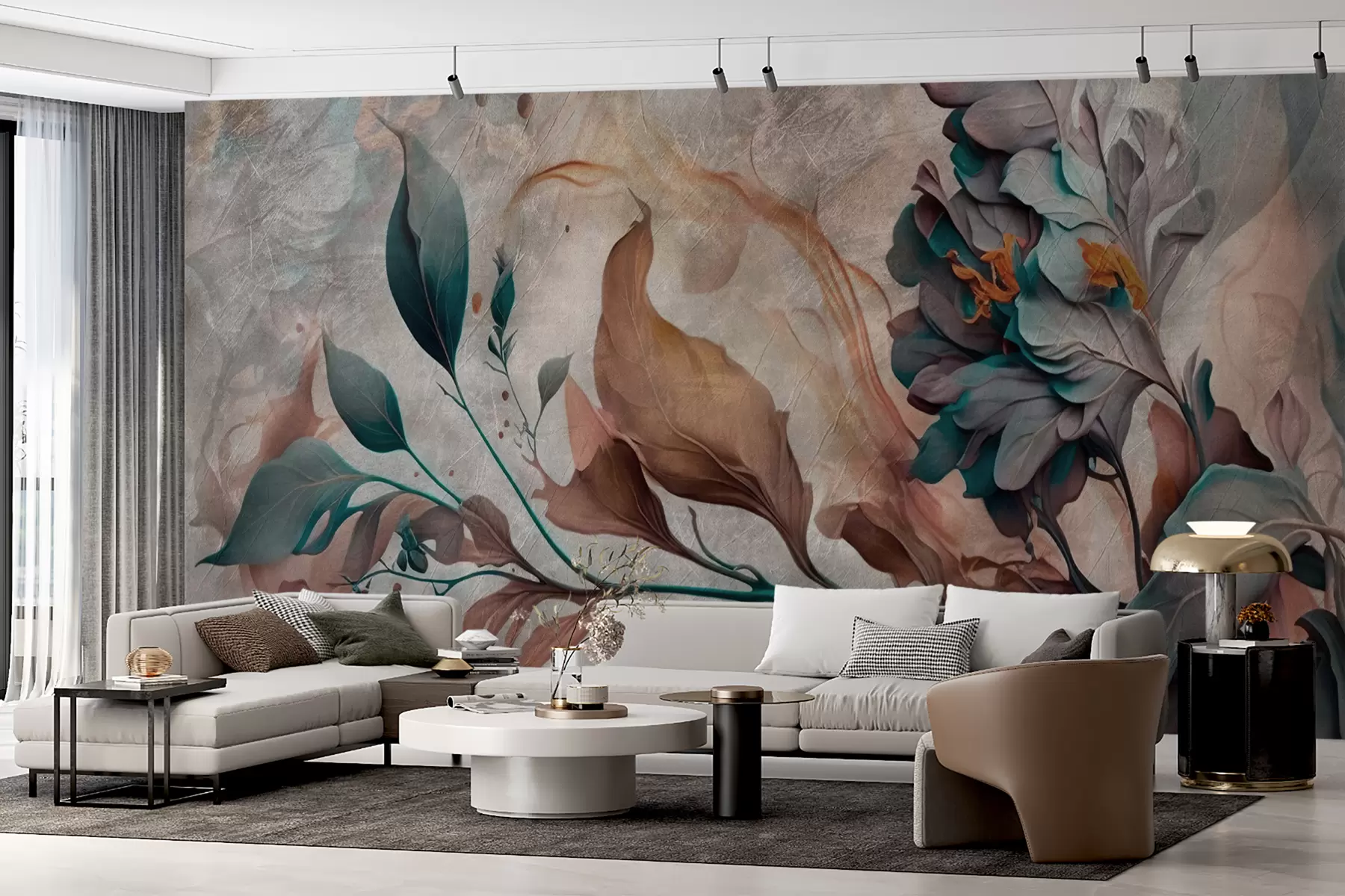 Fotobehang Prachtige kleurentak u93917