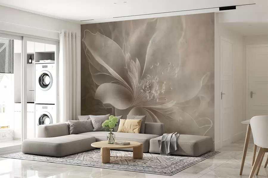Fotobehang Een zeer delicate bloem u93944