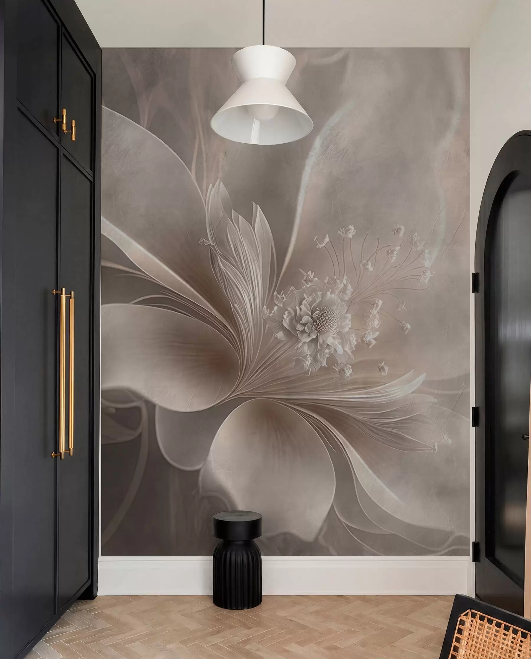 Fotobehang Een zeer delicate bloem u93944