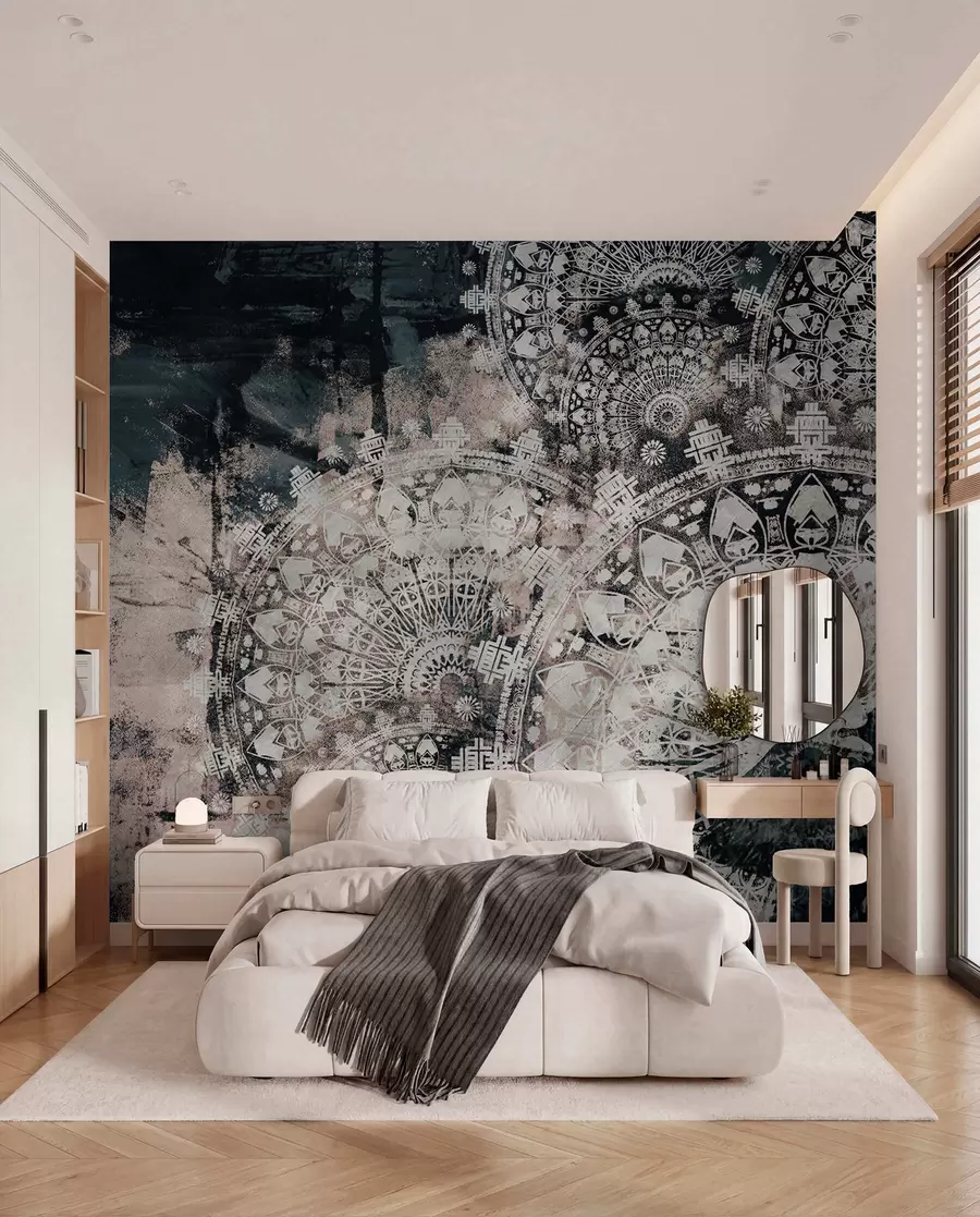 Fotobehang Mandala met patina u93958