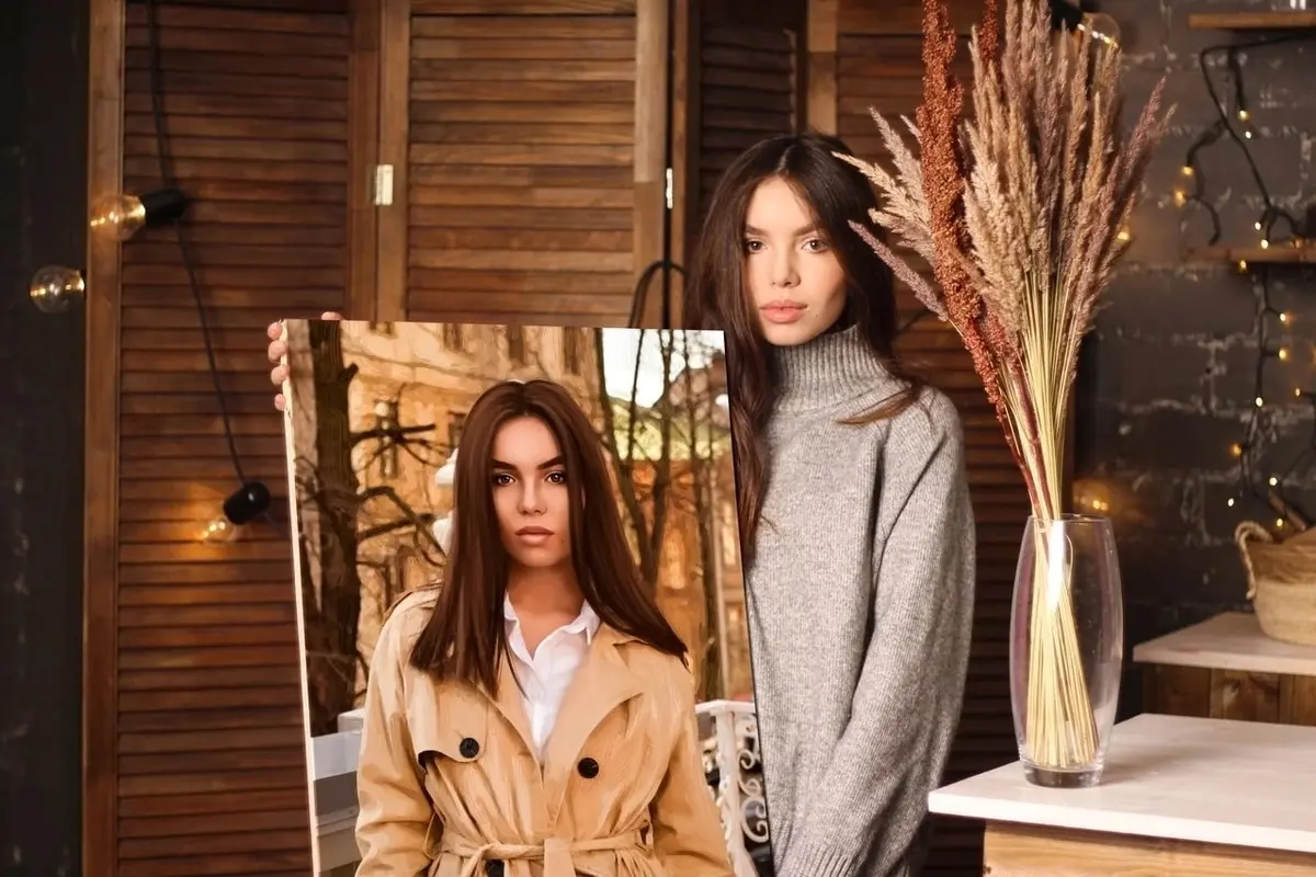  Schilderijen Mode, flitsfotografie en sleeve s31860