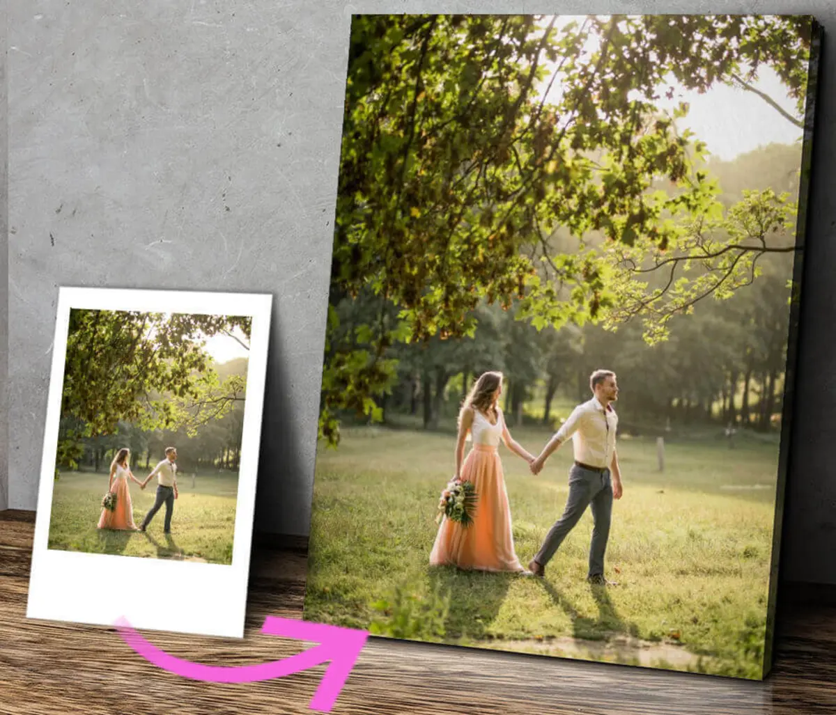  Peintures Plante, photographie et personnes dans la nature s31871