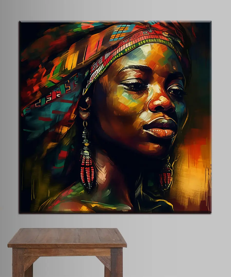  Peintures Portrait lumineux d'une femme s31765