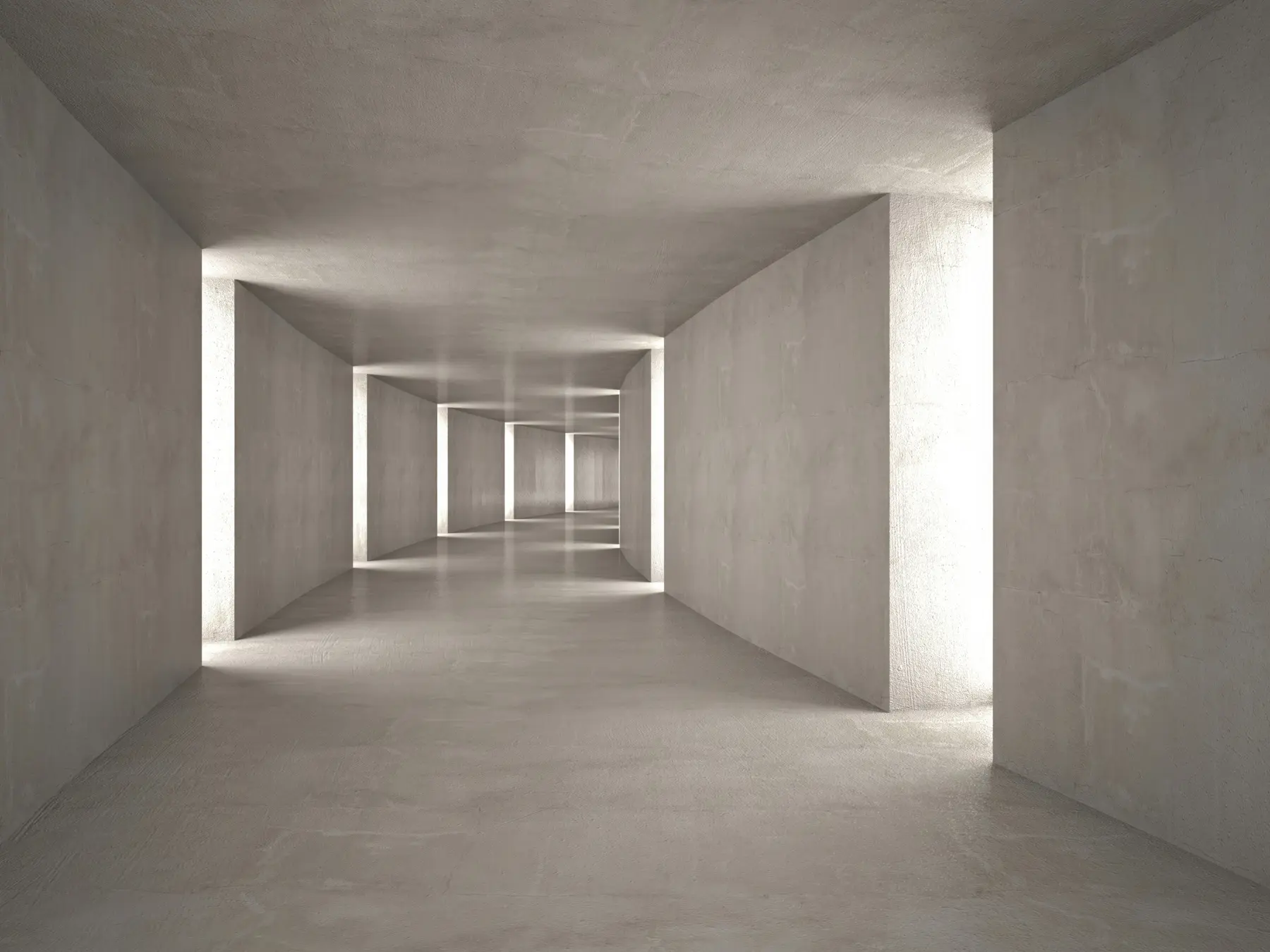 Fotobehang Abstracte tunnel u75401