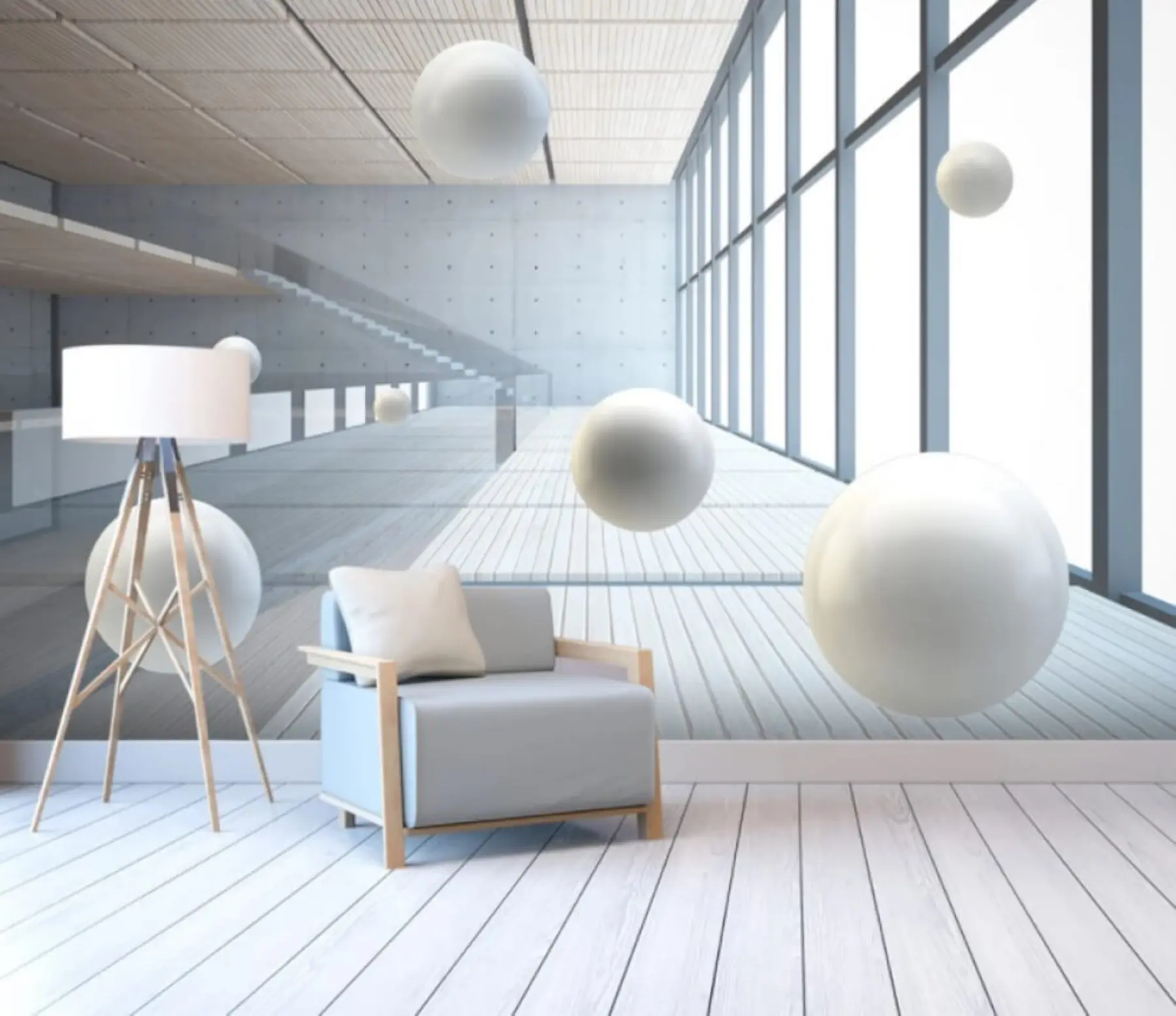 Papier peint photo Immobilier, construction légère u04311