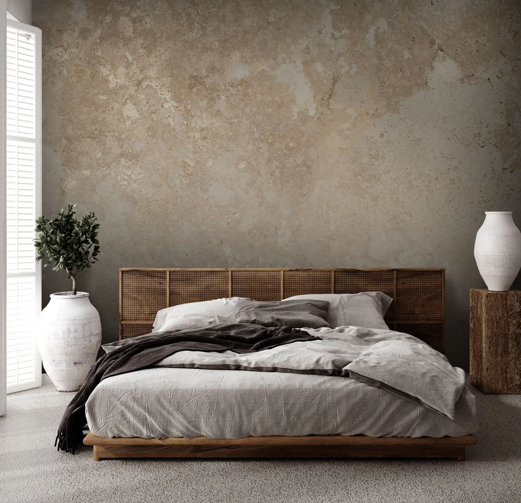 Papier peint photo Historique de la pierre de ciment u94384