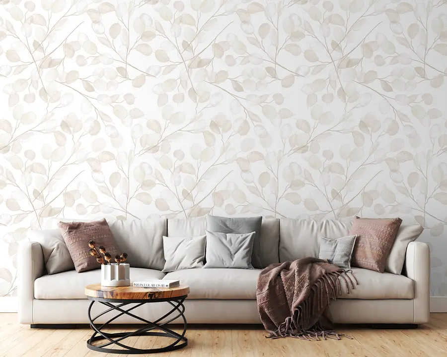 Fotobehang Waterverf bloemenpatroon u94320