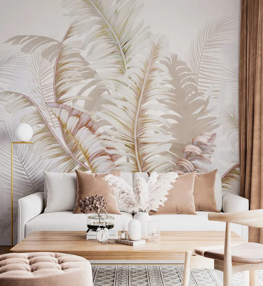 Fotobehang Tropische bladeren u94469