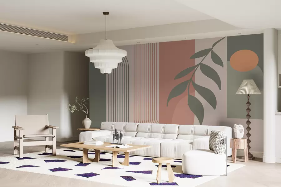 Papier peint photo Arches et éléments décoratifs de style bohème u94153