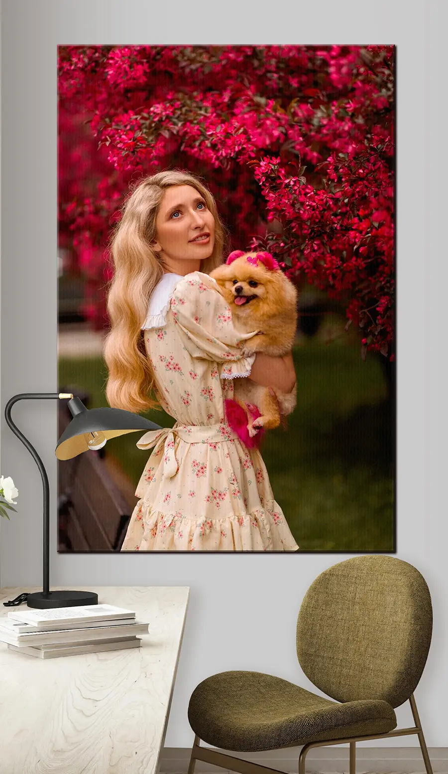  Peintures Un tableau d'après une photo comme cadeau d'anniversaire s33141