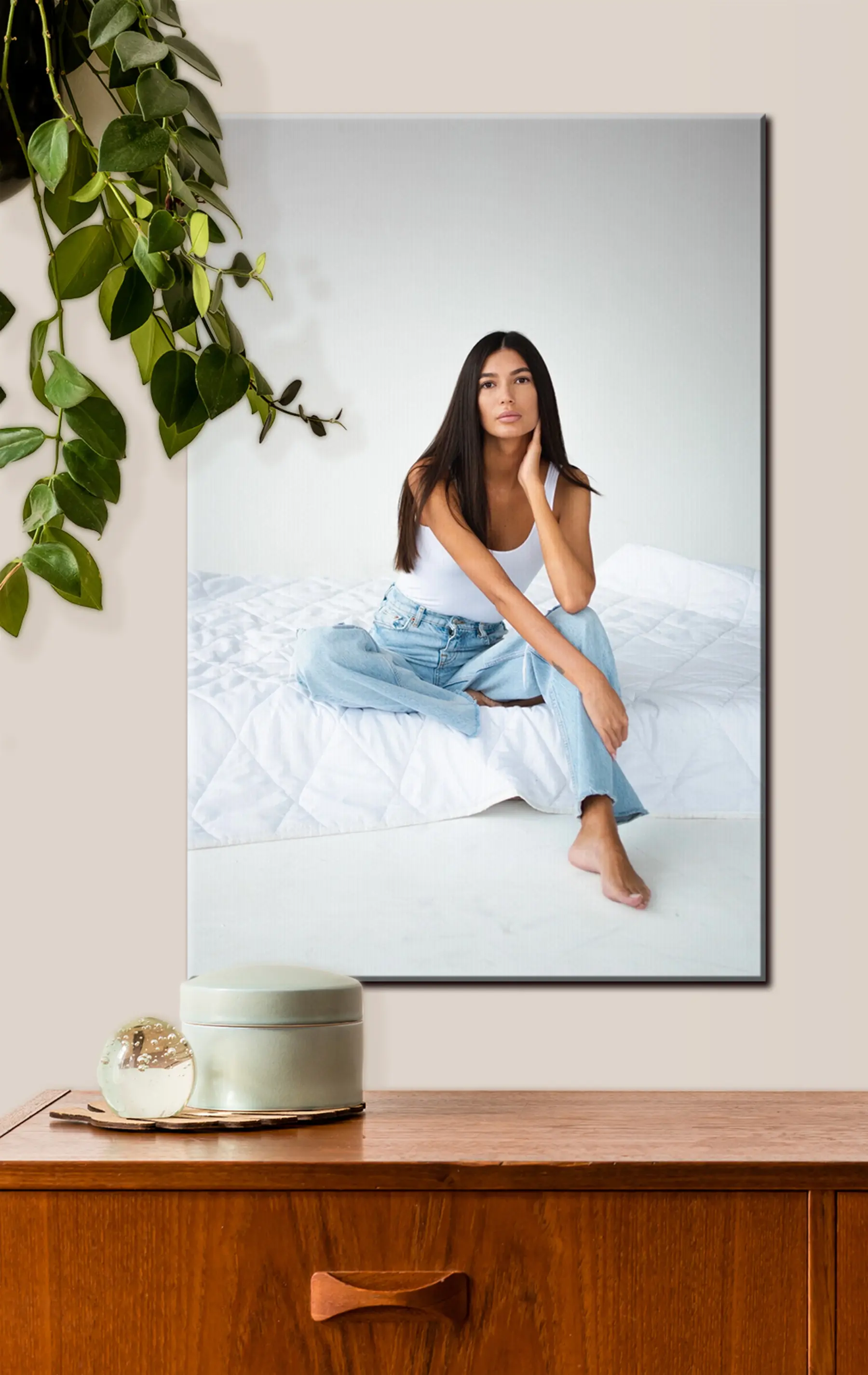  Schilderijen Van een foto een foto maken op canvas s33207