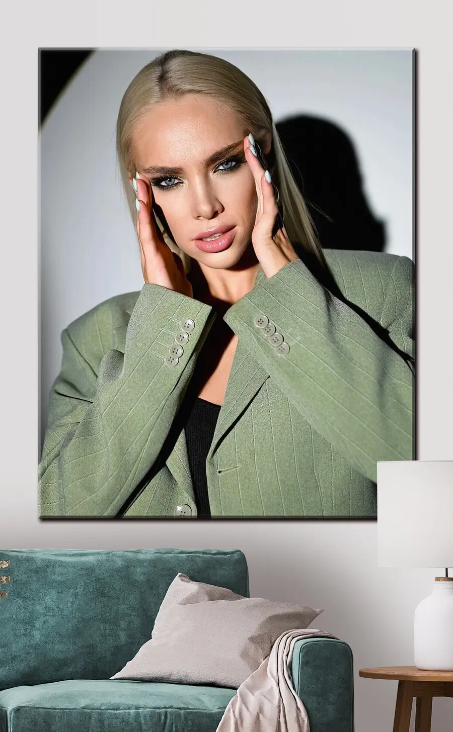  Peintures Portraits photo sur toile s33219