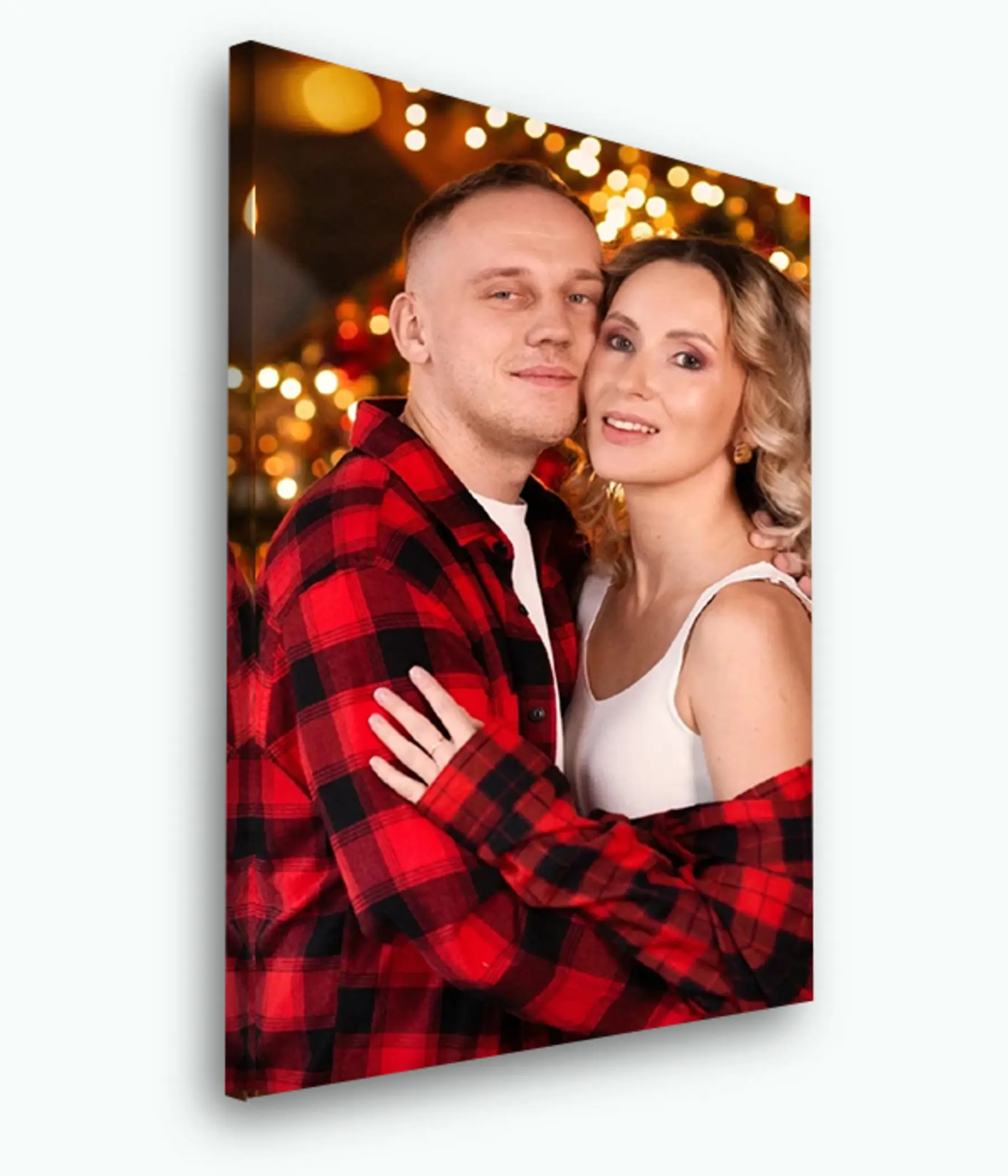  Peintures Peinture d'après une photo d'un couple amoureux sur toile s33289