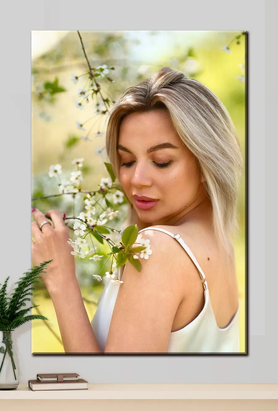  Peintures Image de la photo de la sœur sur toile s33310