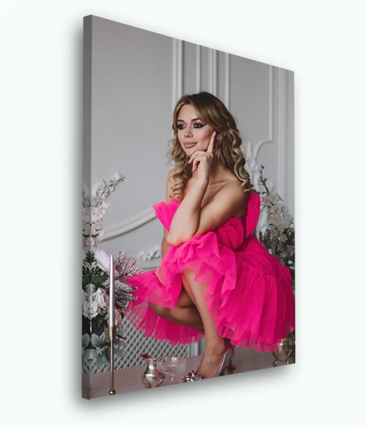  Schilderijen Foto in de vorm van een afbeelding aan de muur s33385