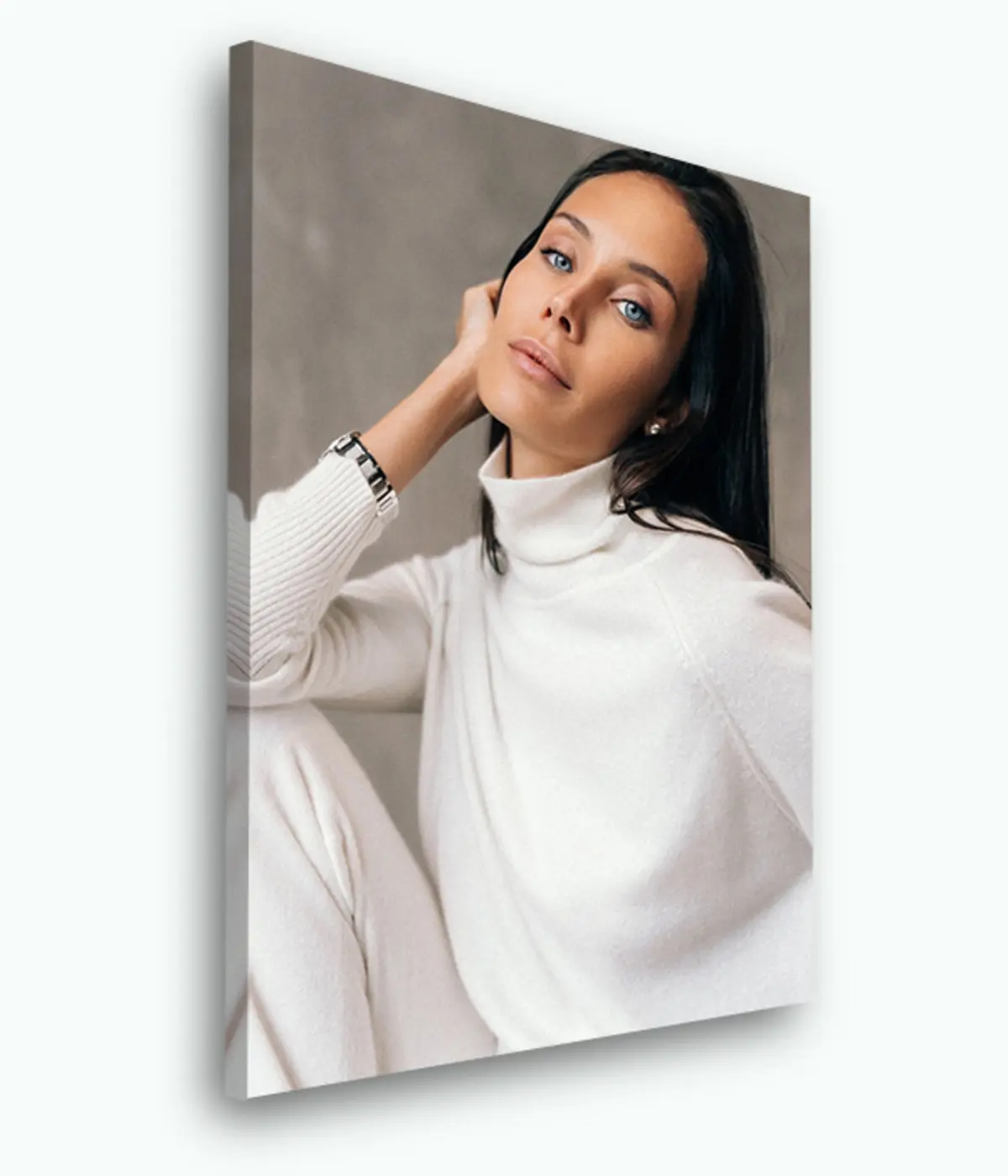  Peintures Peinture d'après une photo de fille sur toile s33435