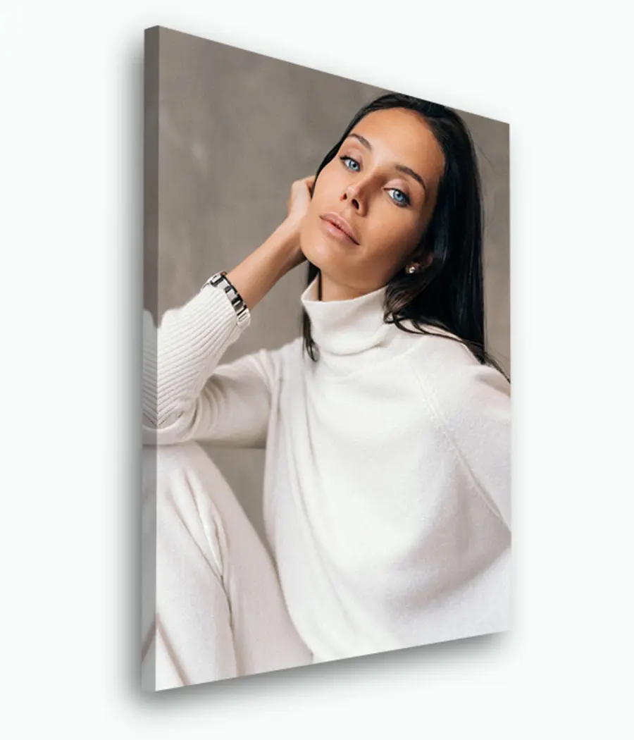  Peintures Peinture d'après une photo de fille sur toile s33435