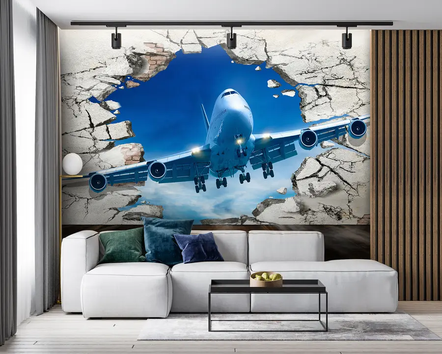 Fotobehang Vliegtuig u94965